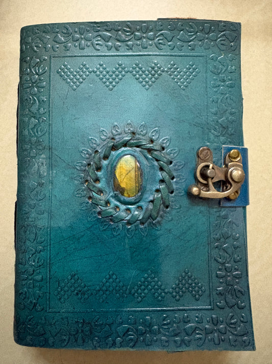 Premium leather diaries with handmade paper (3 Pcs) Net Price Rs.350