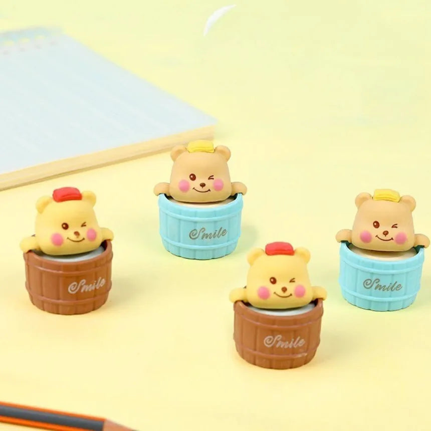 Tub Bear Eraser ( 5 Pcs) Net price Rs.35
