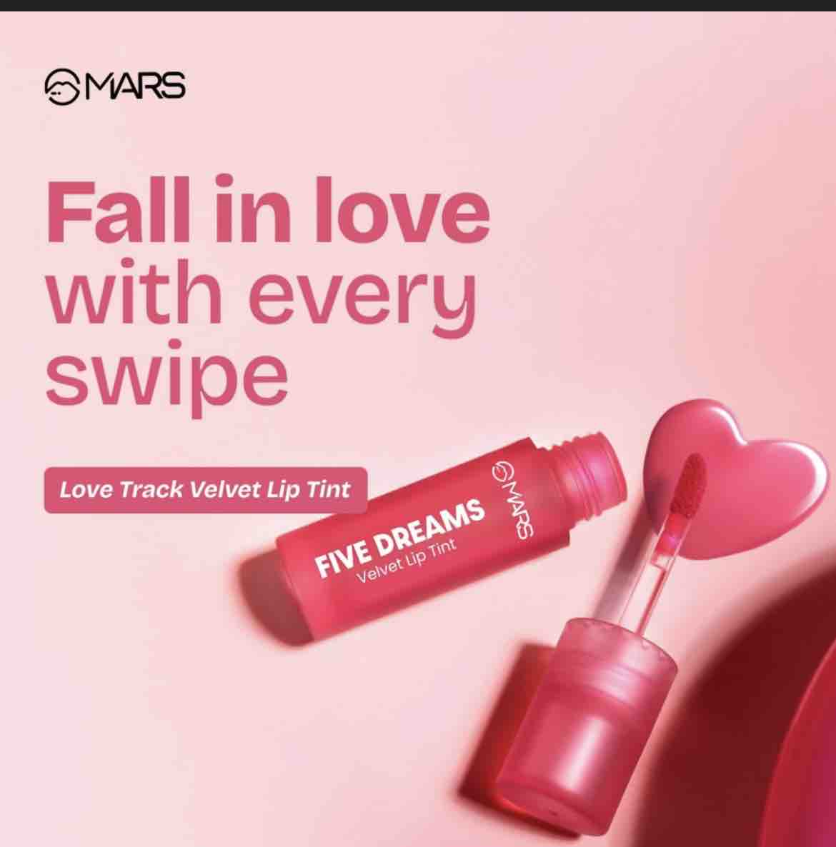 MARS Love Track Lip Tint- 2 pcs (Net Price Rs.195)