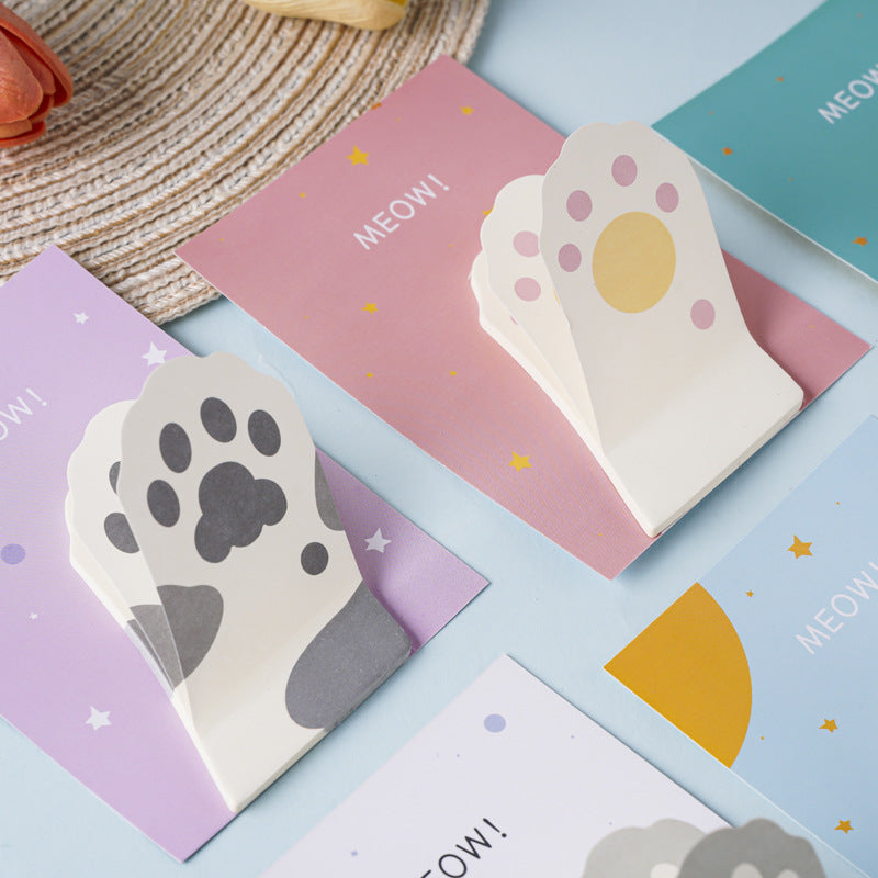 Cat's Paw Sticky notes(Pack of 6 pcs) Net Price Rs.23