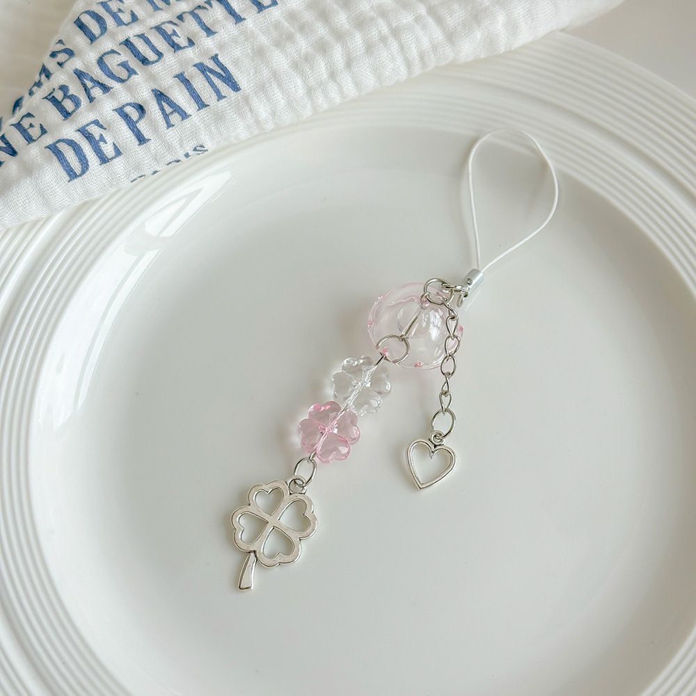 Four Leaf Clover Phone Charms(6 pcs) Net Price Rs.45