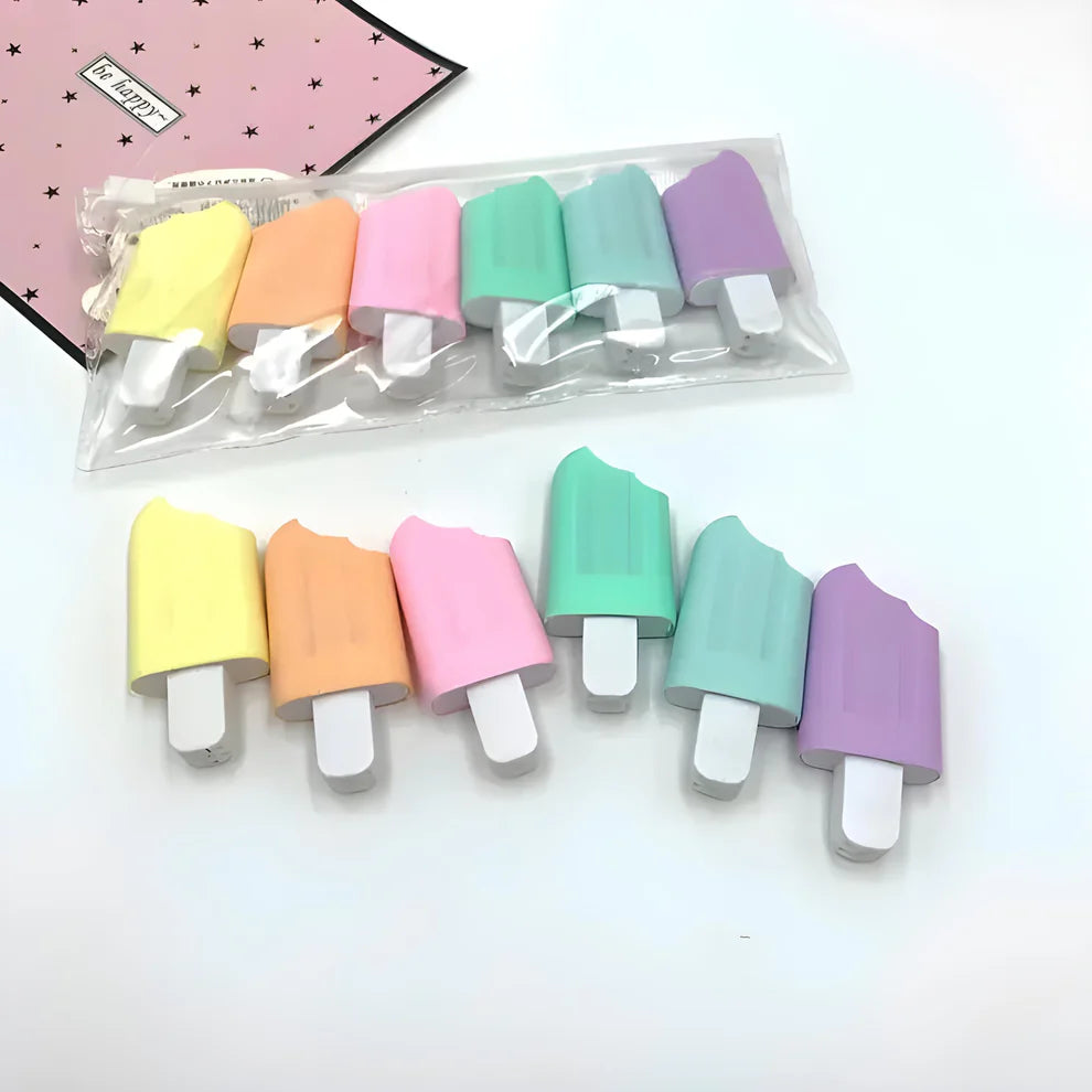 Popsicle Highlighter(4 Sets) Net Price Rs.58