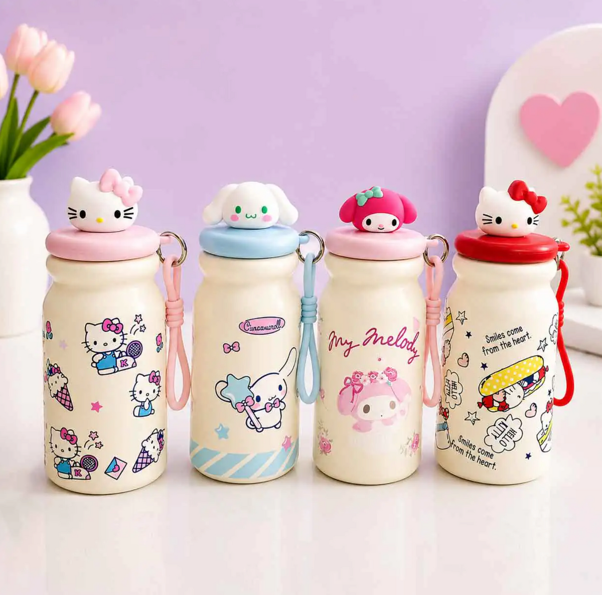 Sanrio Insulated Water Tumbler(2 pcs) Net Price Rs.420