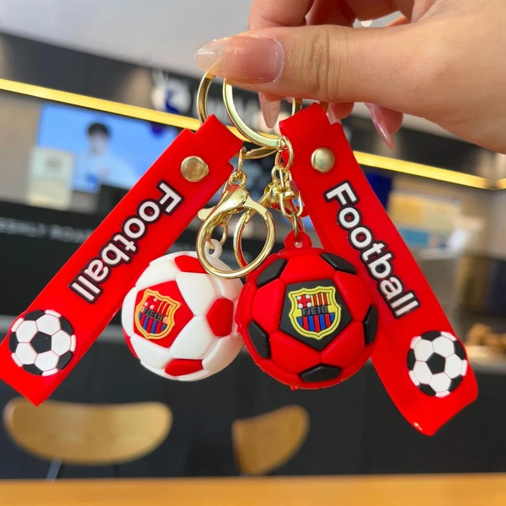 Football Rubber keychain (6 Pcs) Net Price Rs.45