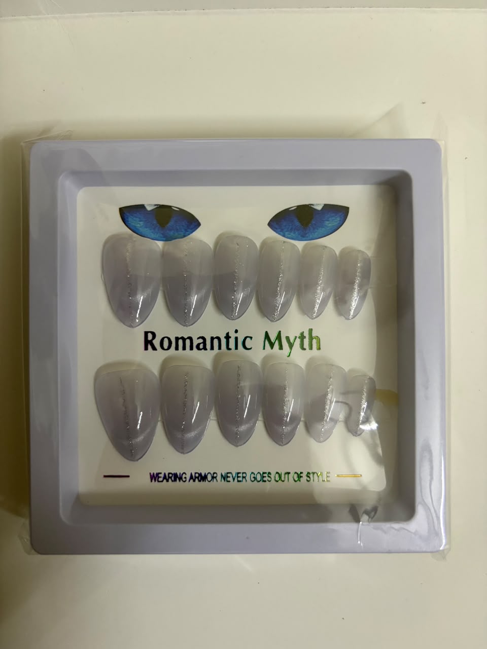 Cat Eye Nails (4 Pcs) Net Price Rs.65