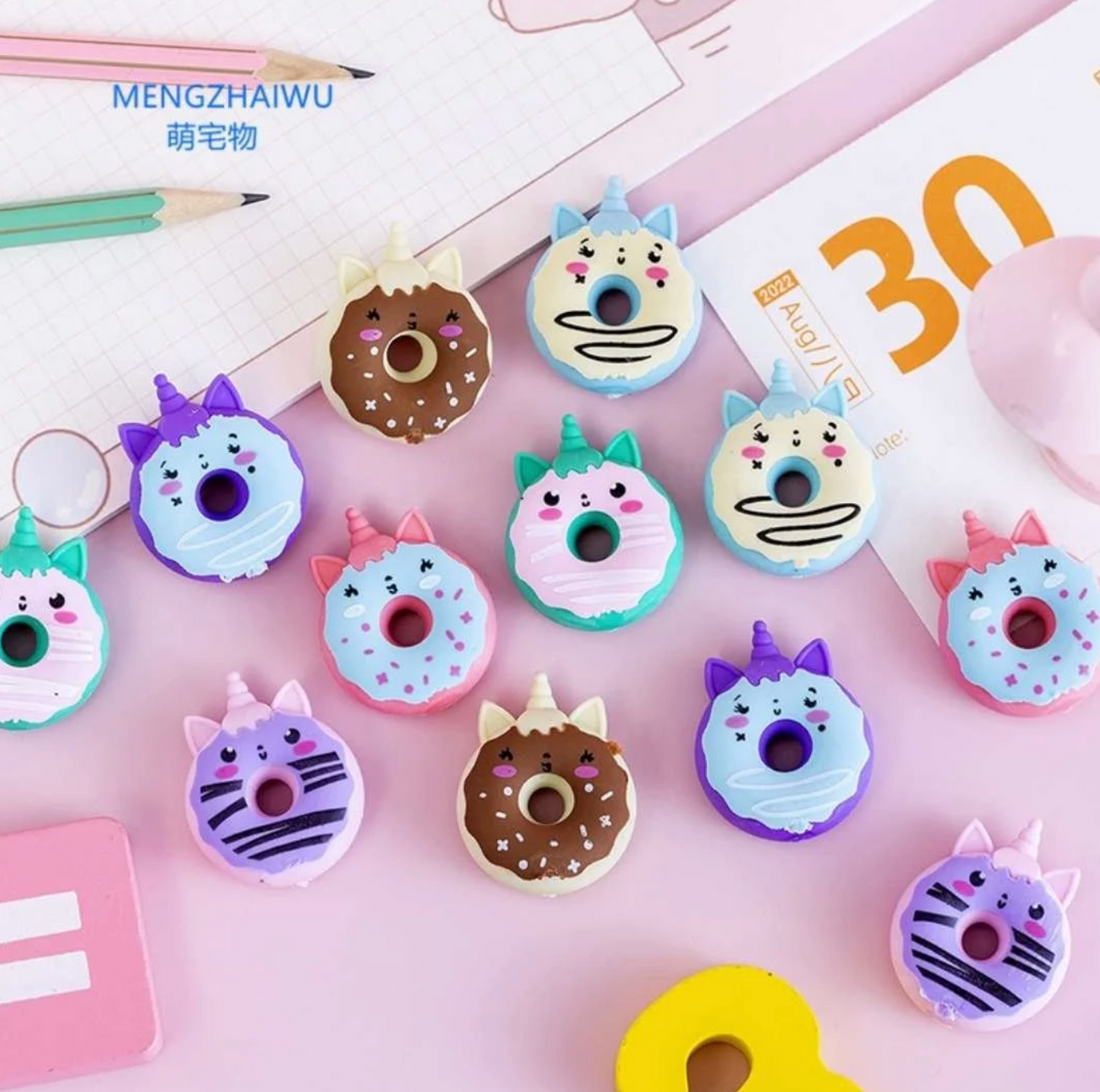 Donut Eraser (12 Pcs) Net Price Rs.8.50