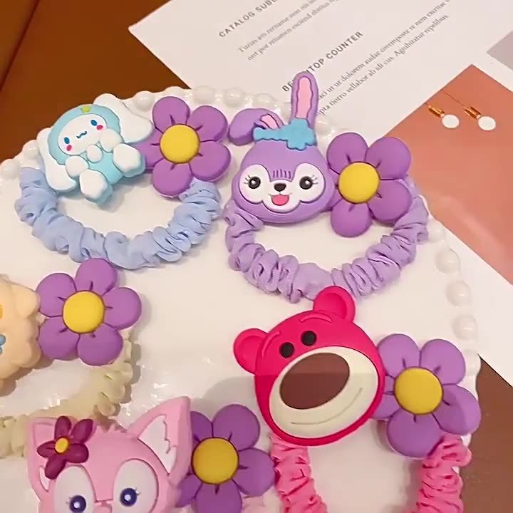 Children's Star Dailu Hair Tie(MOQ 5) Net Price Rs.15