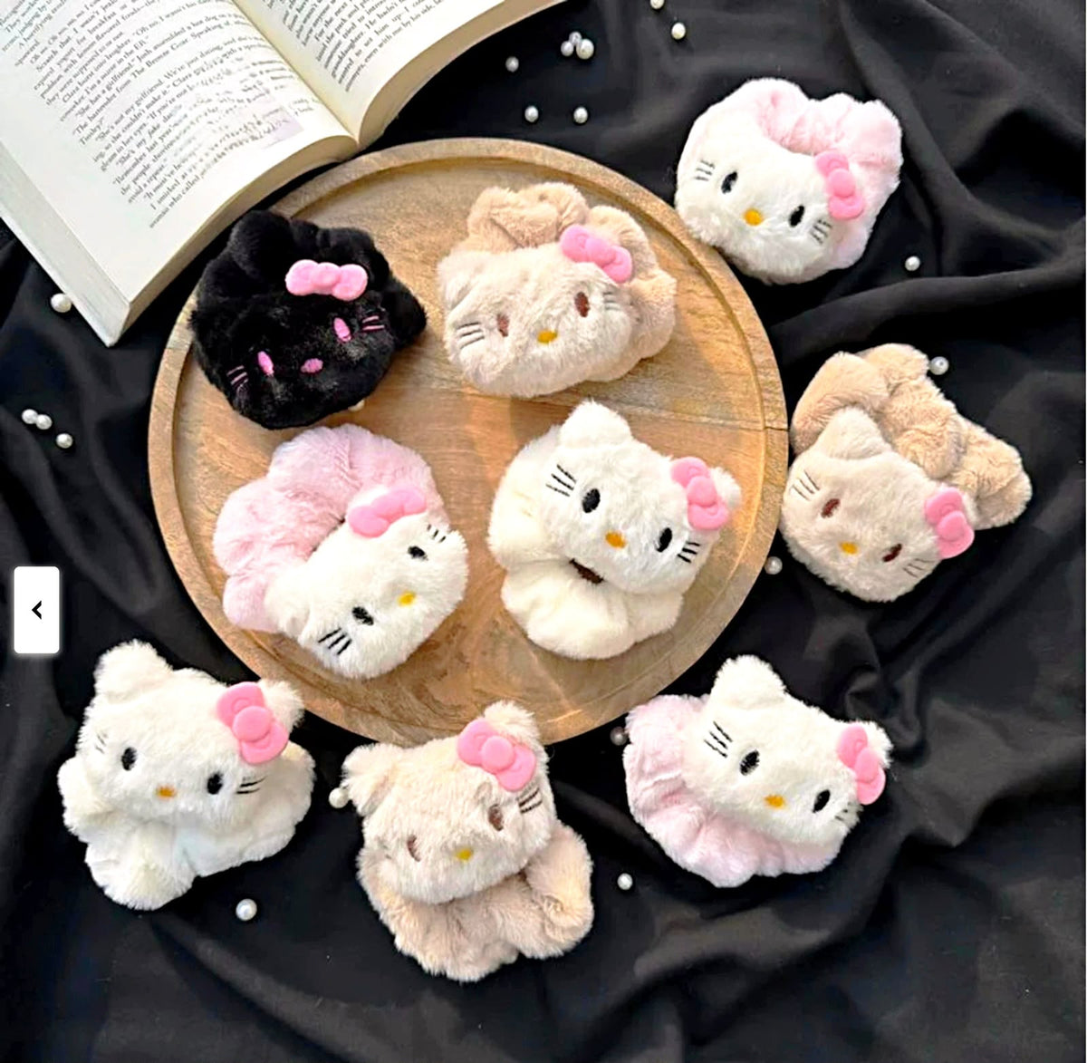 Sanrio Plush Hair Tie (3 pcs) Net price Rs.57