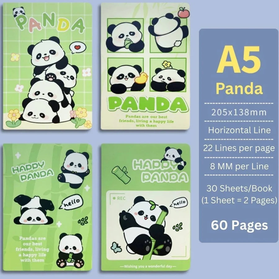 A5 Notebook Series (10 pcs) Net Price Rs.25