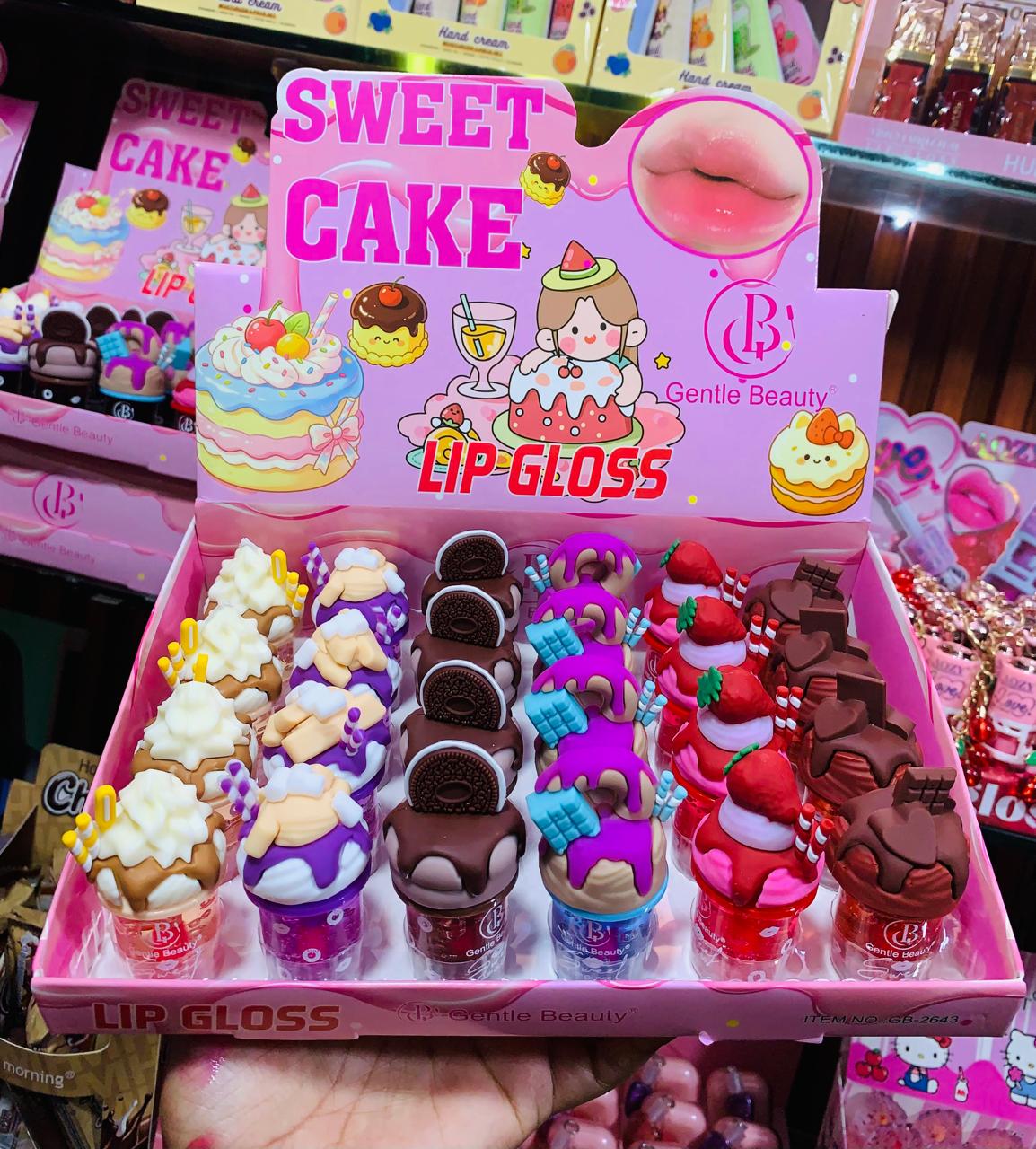 Sweet Cake Lip Oil (4 Pcs) Net Price Rs.55