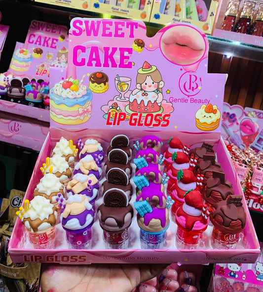 Sweet Cake Lip Oil (4 Pcs) Net Price Rs.55