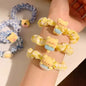 10 Pc - Cute Cartoon Bear Hair Band - Pack of 2 (Net Price Rs.95)
