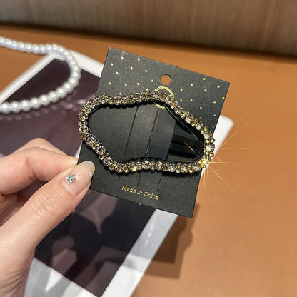 Rhinestone cloud hairpin - Pack of 12 (Net Price Rs.12)
