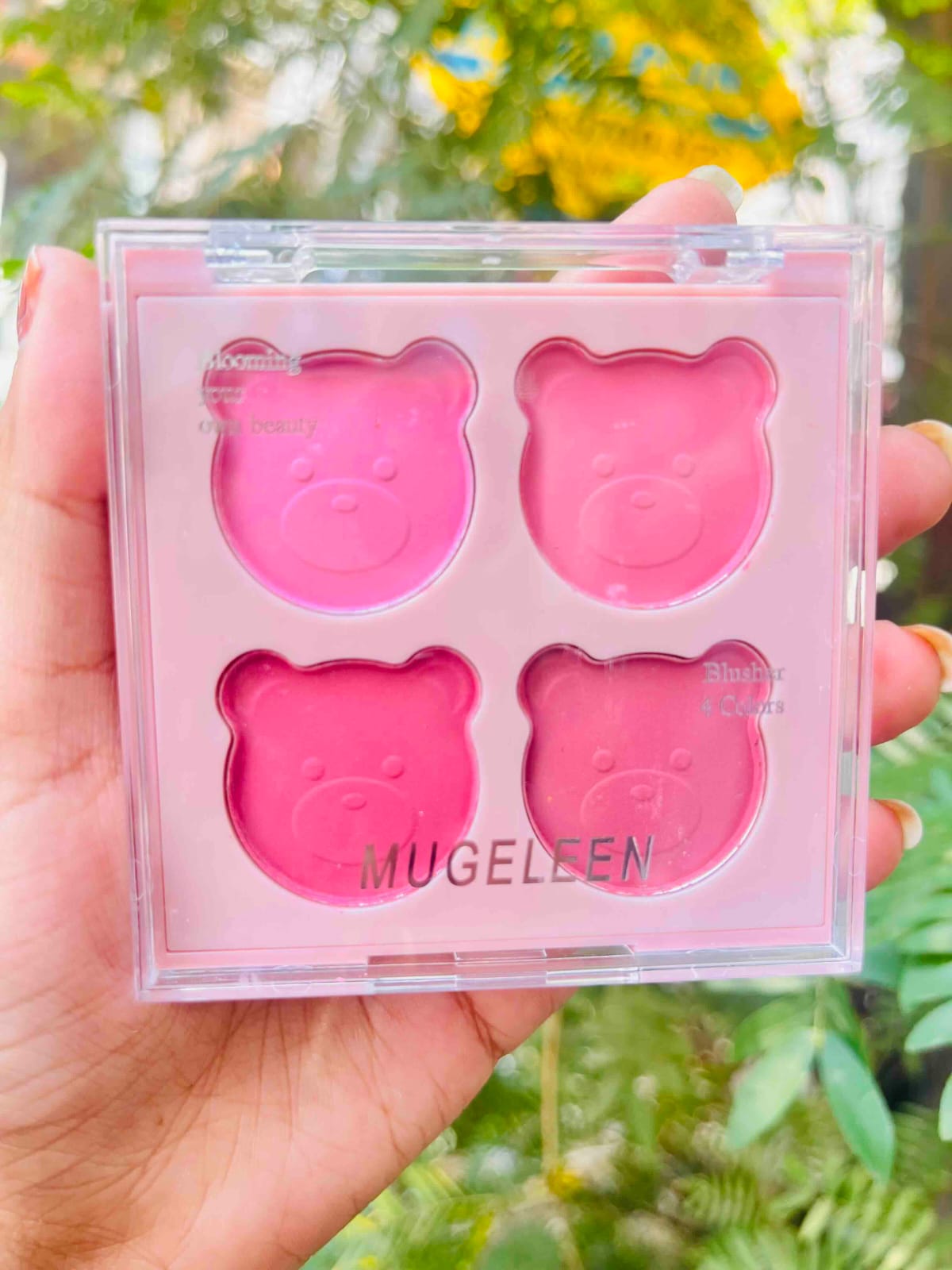 Kawaii Teddy Blush Palette(Pack of 2) Net Price Rs.95
