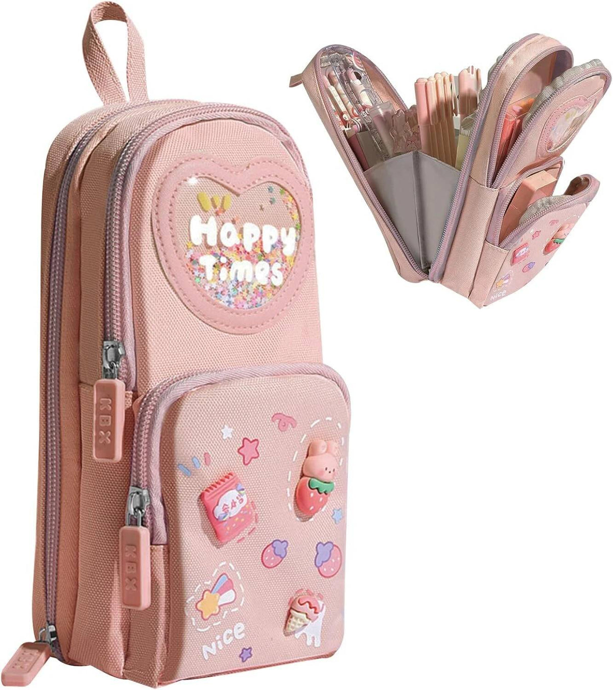 Kawaii Charm Pencil Pouch (MOQ 2) Net Price Rs. 175