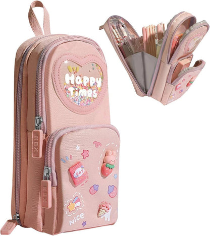 Kawaii Charm Pencil Pouch (MOQ 2) Net Price Rs. 175