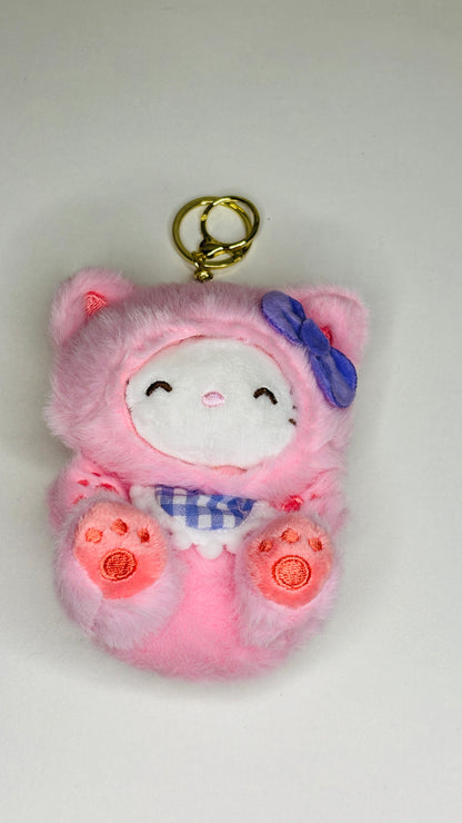 Big Size Kitty Plush Keychain(3 pcs) Net Price Rs.165
