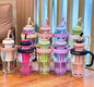 Colorblock sipper with Infuser(MOQ 3) Net Price Rs.150