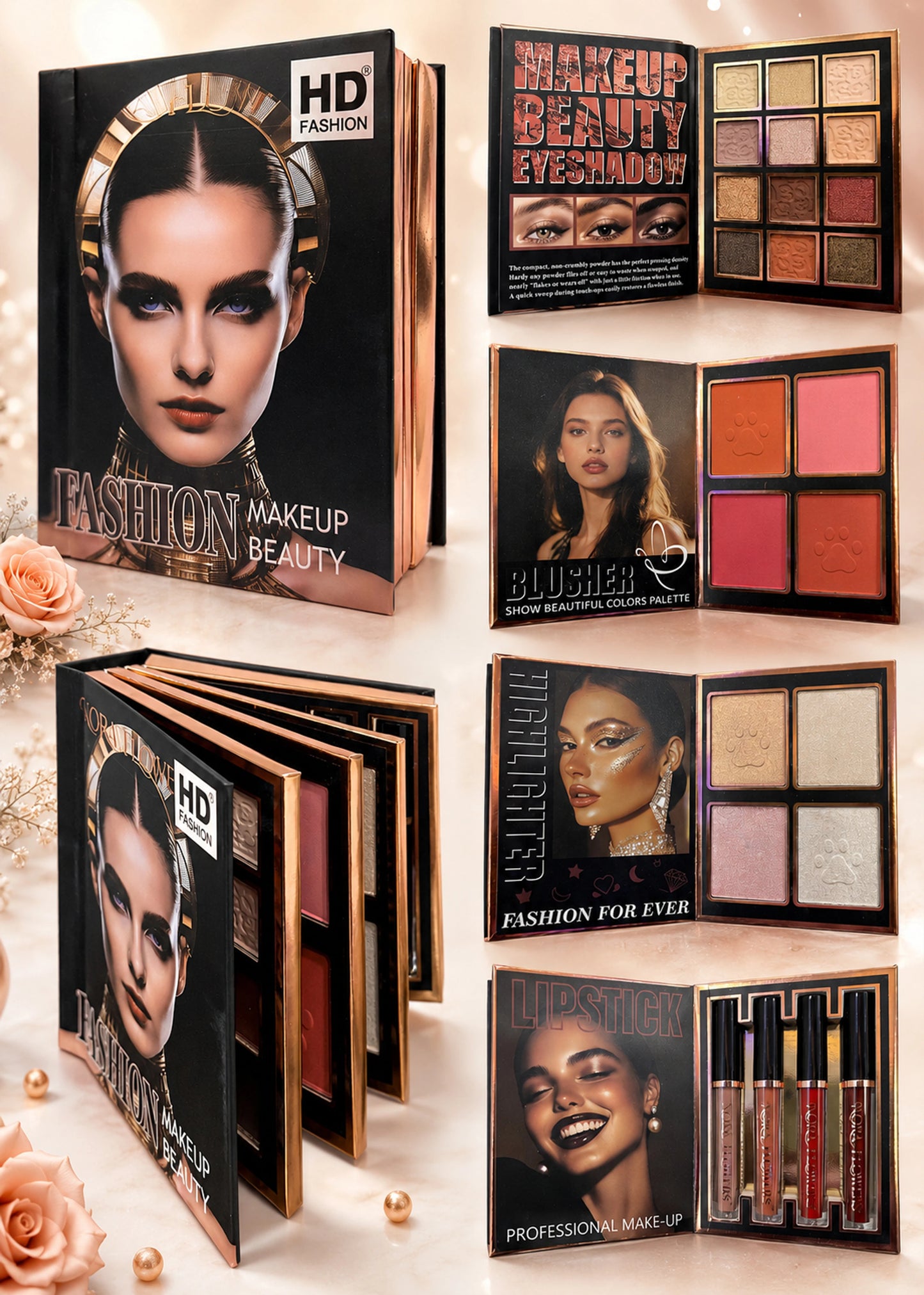 Nora flower makeup book