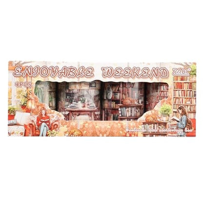 Sticker Rolls 4 pcs Set - Pack of 2 (Net Price Rs.155)