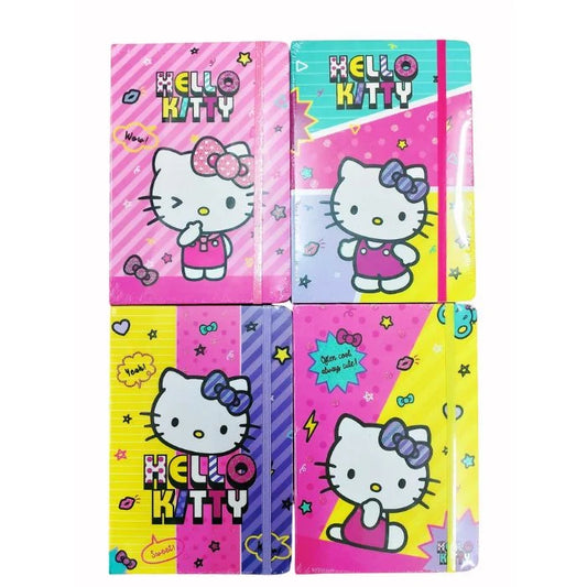 A5 Sanrio Hardcover Strap Closure Diary(4 pcs) Net Price Rs.95