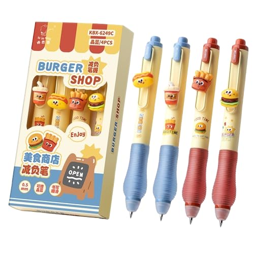 Burger Shop Erasable Pen Set (2 packs) - Net Price Rs.125
