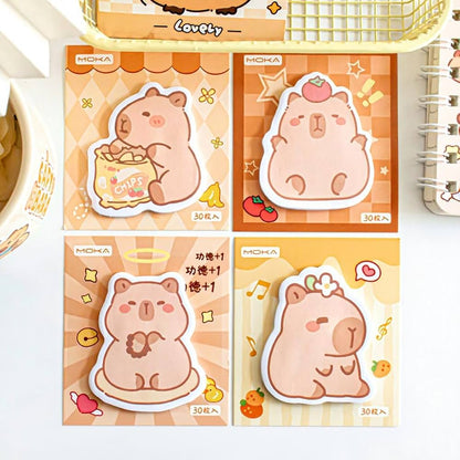 Capybara Sticky Notes(Pack of 12) Net Price Rs.14