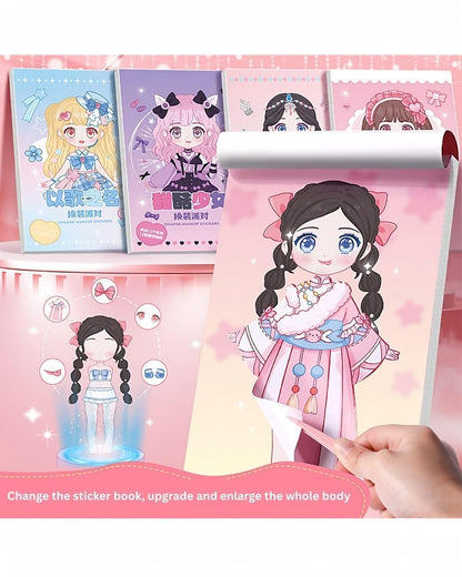 Princess Dress up Stickers(MOQ 2) Net Price Rs.64
