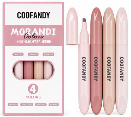 Morandi Color Highlighter Set(2 boxes) Net Price Rs.80