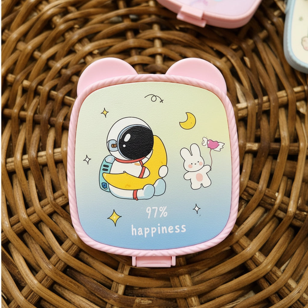 Cute Dual Sided Travel mirror (6 pcs) Net Price Rs.45