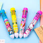 10-in-1 Multicolor Character Pen (6 pcs) Net Price Rs.35