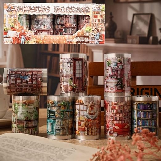 Sticker Rolls 4 pcs Set - Pack of 2 (Net Price Rs.155)