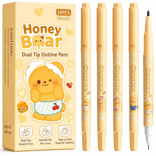 Honey Bear Art pen set(Pack of 2) Net Price Rs.90