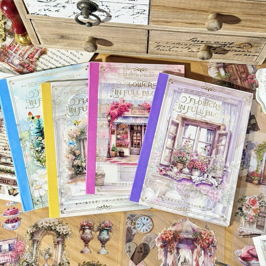 Vintage Floral PET Sticker Book(2 pcs) Net Price Rs.95