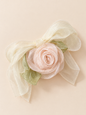 Organza Flower Scrunchie (2 Pcs) Net Price Rs.55