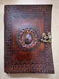 Premium leather diaries with handmade paper (3 Pcs) Net Price Rs.350