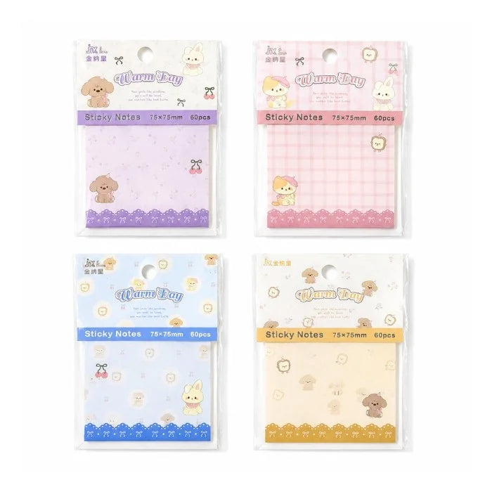 Sticky Notes(PZ8)(Pack of 4) Net Price Rs.45