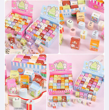 Milk Carton Blind Box Eraser(12 pcs) Net Price Rs.12.5