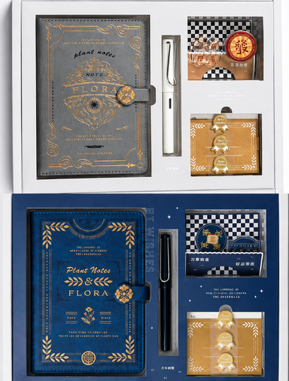 Flora Vintage Diary Gift Set(2 pcs) Net price Rs.395