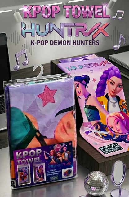K-Pop - Demon Hunter Towel(2 pcs) Net Price Rs.195
