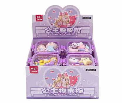 Surprise tiffin Erasers (4 Pcs) Net Price Rs.65