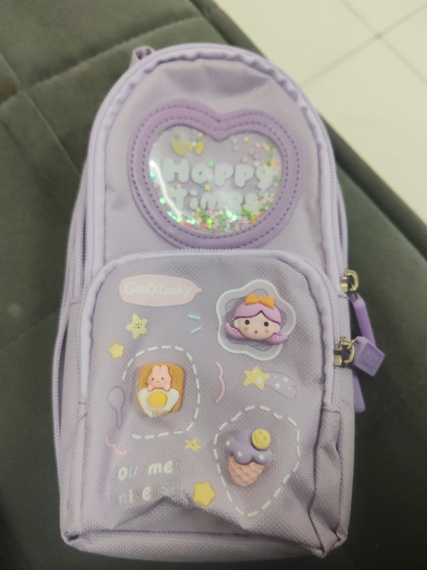 Kawaii Charm Pencil Pouch (MOQ 2) Net Price Rs. 175