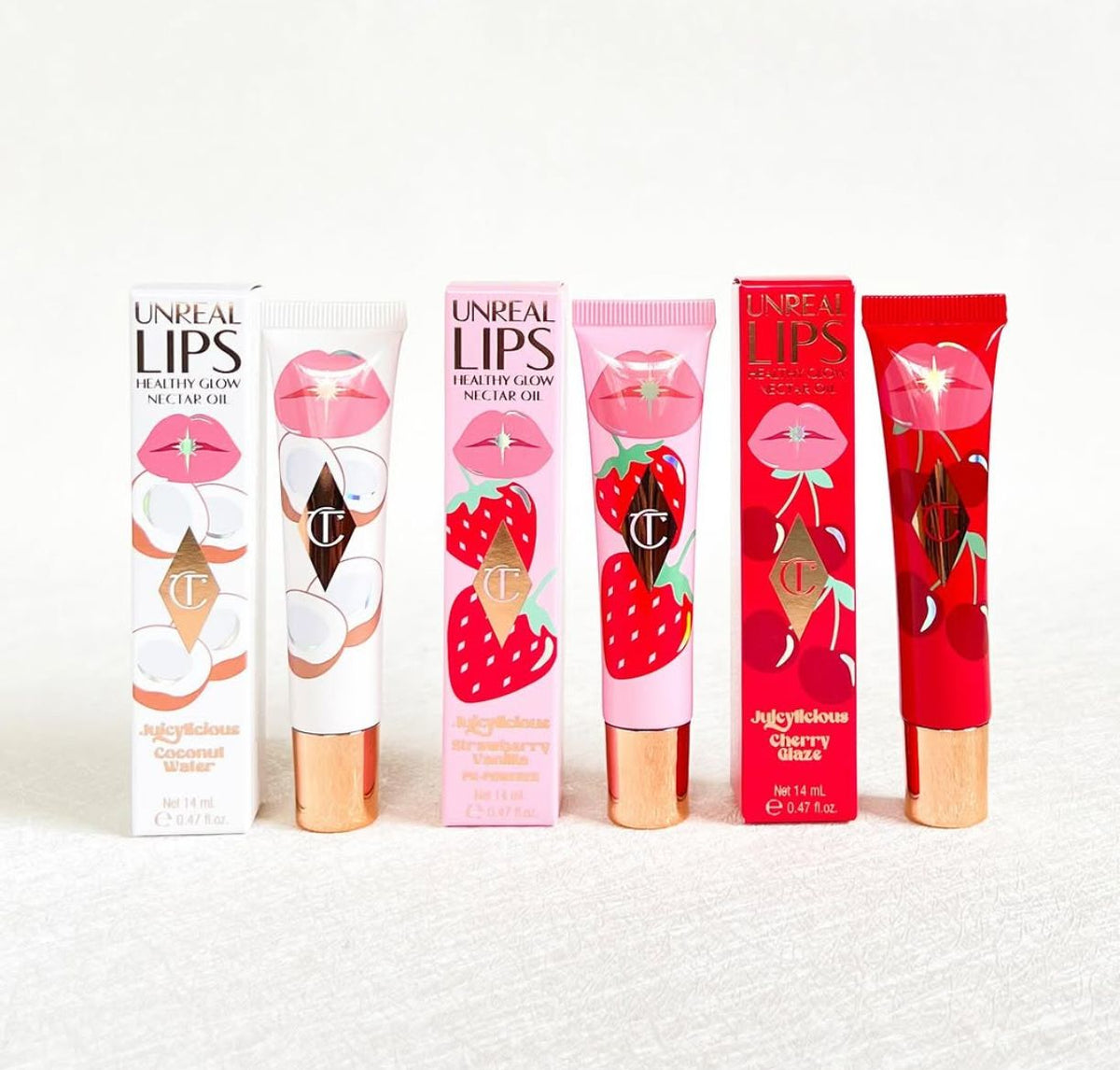 Charlotte Tilbury Unreal Lips (3 pcs) Net Price Rs.105