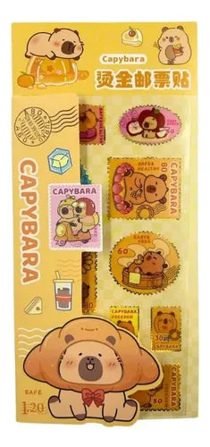 PET stamp stickers (5 packs) Net price Rs.35