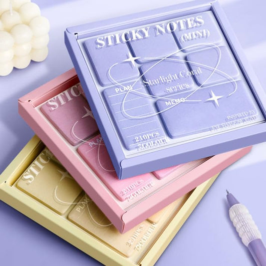 Pastel Makeup Box Sticky Notes(3 pcs) Net Price Rs.60