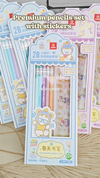 Pastel Pencils Gift Set (3 Pcs) Net Price Rs.55