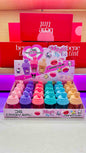 Cute Mini Cup Lip Gloss with Heart Lid (6 pcs) Net Price Rs.48