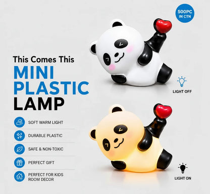 Mini Panda Lamp(4 pcs) Net Price Rs.95