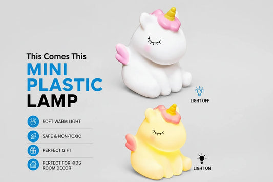 Mini Unicorn Lamp(2 pcs) Net Price Rs.115