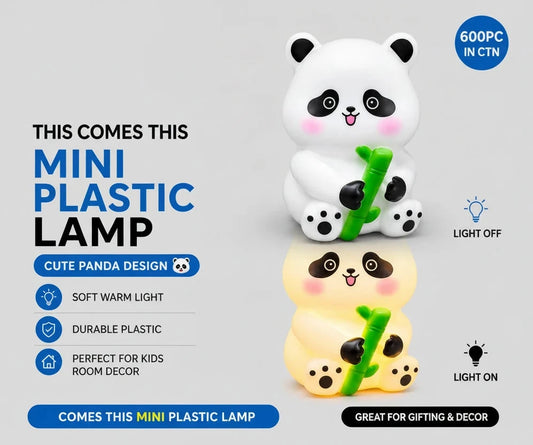 Mini Panda Lamp(4 pcs) Net Price Rs.95